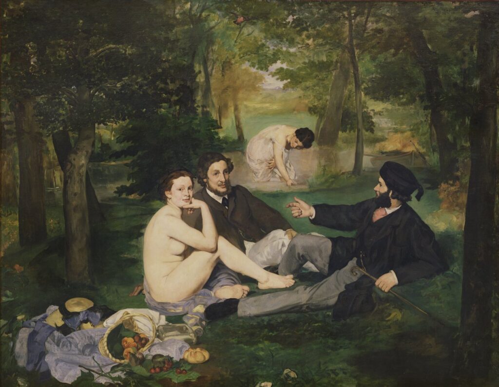 Frühstück im Grünen von Eduard Manet