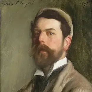 John Singer Sargents Selbstbildnis