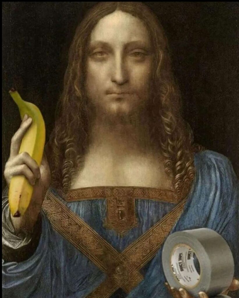 Jesus als Verkünder moderner Kunst